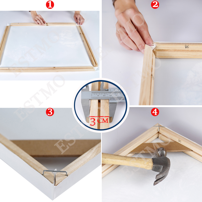 70x140 100x150 DIY 나무 프레임 사용자  - Engraved Wood Frame 리뷰 및 가격
